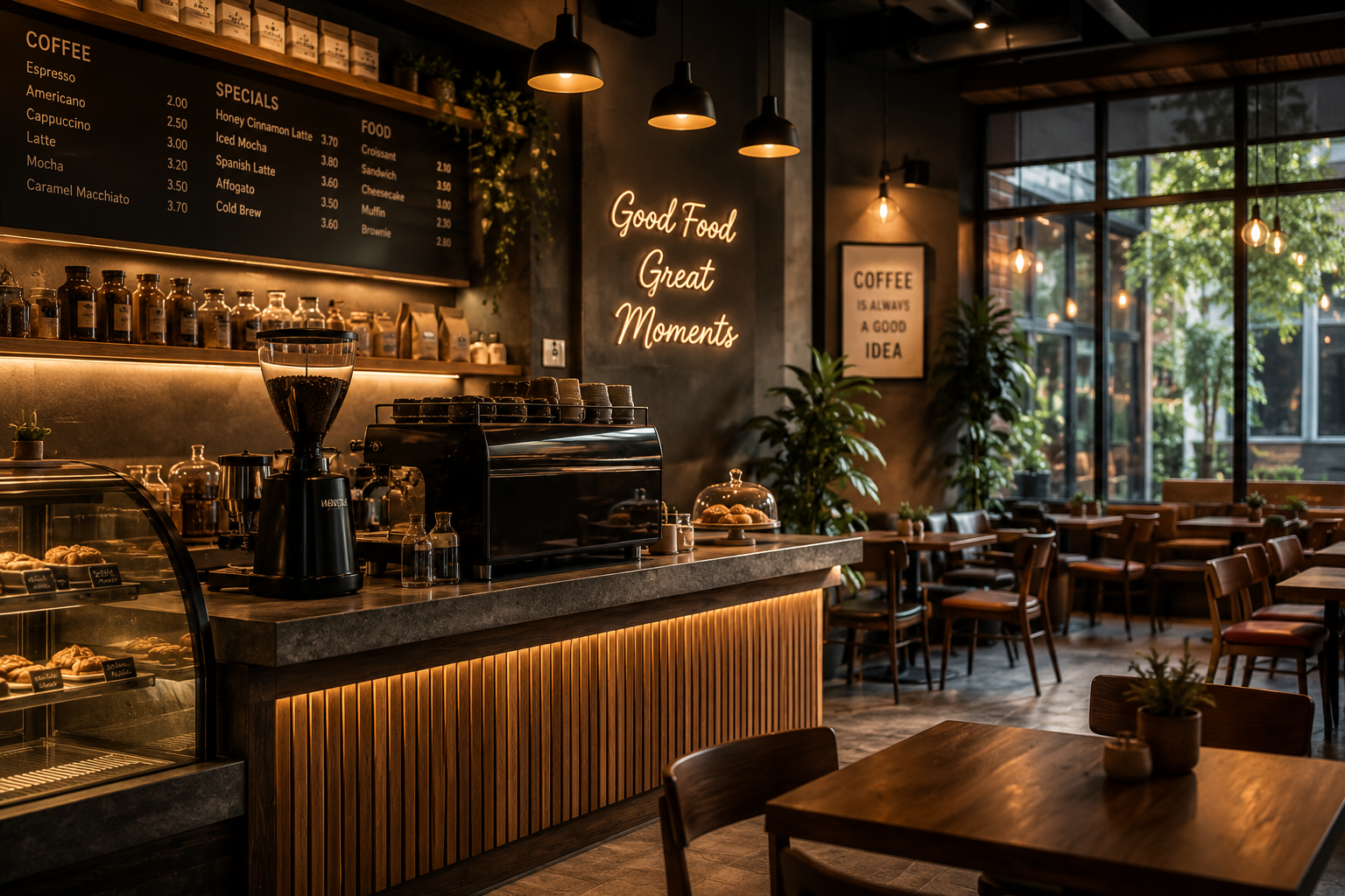 Amore Café Interior